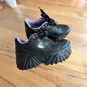 NEW Bershka Kuromi platform sneakers 41 /10